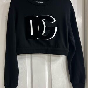 Dolce & Gabbana Black Logo Sweatshirt